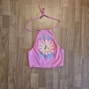 Pink Floyd Women's Size Small Halter Crop Top